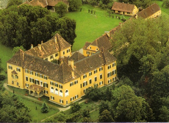 Schloss Laubegg - Luftaufnahme
