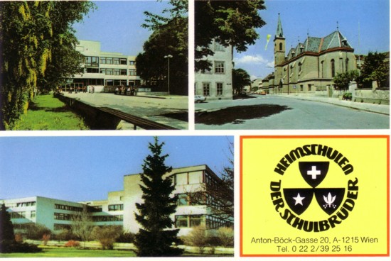 De La Salle Schule Strebersdorf, Wien 21 - Ansichtskarte